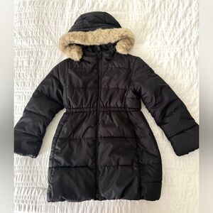 GAP Kids Girls Jacket COLD CONTROL MAX Water-resistant fabricSize S (6-7) Black